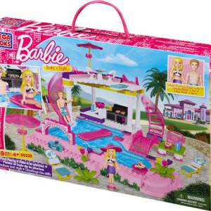 Mega Bloks kocke Barbie zabava na bazenu-159 delova