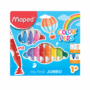 Flomasteri color peps jumbo 1/12 Maped