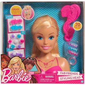 Barbie glava za ukrašavanje mala 
